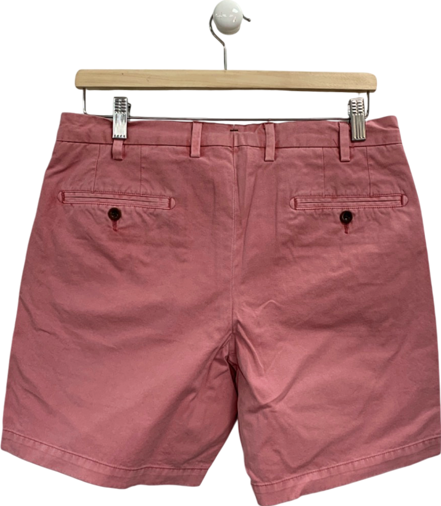 Sid Nashburn Pink Cotton Shorts W32