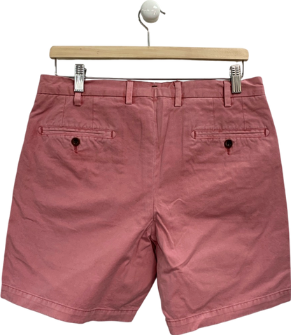 Sid Nashburn Pink Cotton Shorts W32