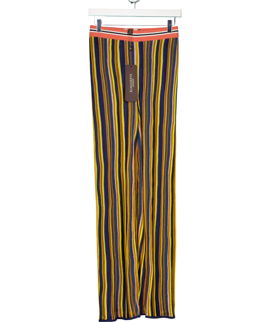 Kukhareva Multicoloured Coya Trousers UK S