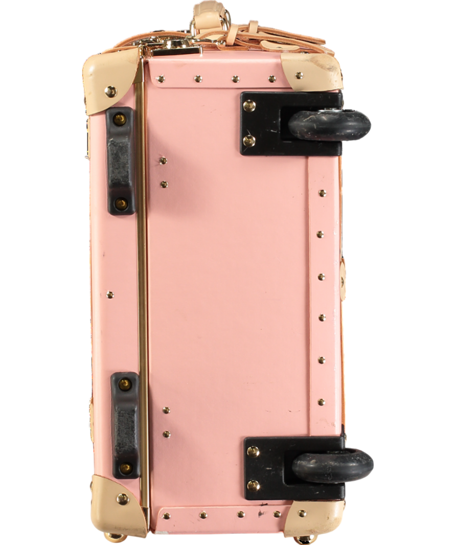 Steamline Luggage Pink The Correspondent Stowaway Suitcase