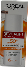 L'Oreal Revitalift Clinical Spf 50+ Invisible Uv Fluid 50ML