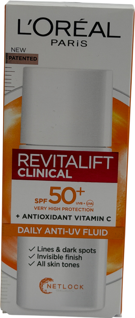 L'Oreal Revitalift Clinical Spf 50+ Invisible Uv Fluid 50ML
