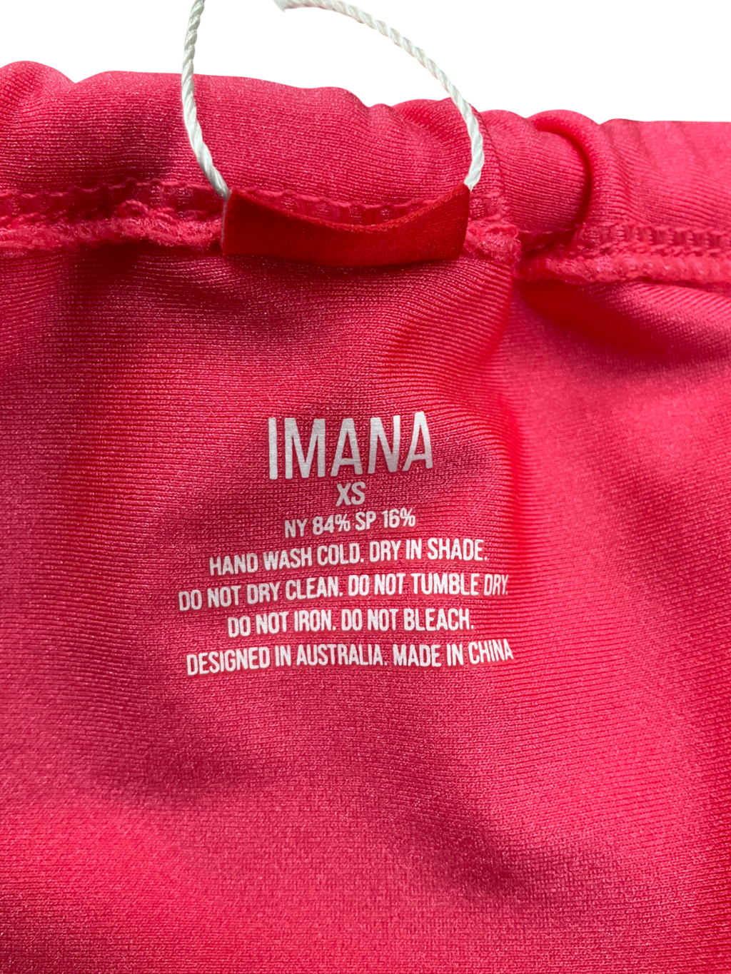 Imana Pink Iris Bikini With Balcony Top In Pitaya UK XS/S