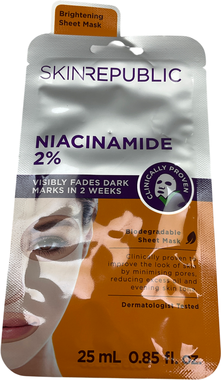 Skin Republic Niacinamide 2% Face Sheet Mask 25ml