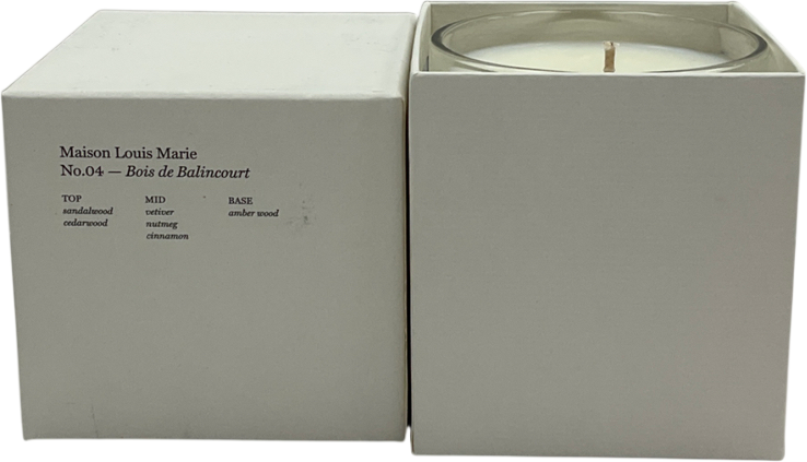 Maison Francis Kurkdjian White Marie No.04 Bois De Balincourt Candle One Size