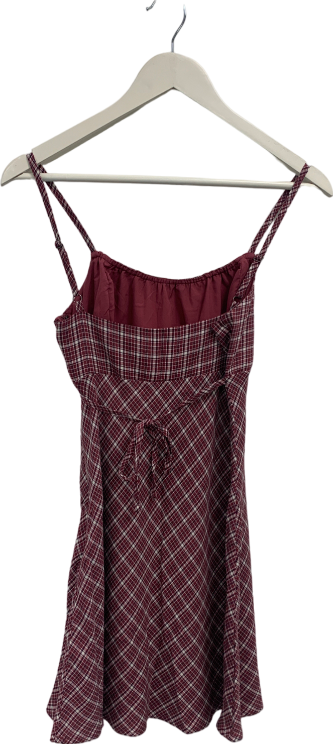 Hollister Red Layerable Slip Dress UK XS