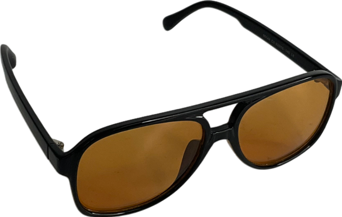 Vehla Black Dixie  Sunglasses in Case- Black/toffee