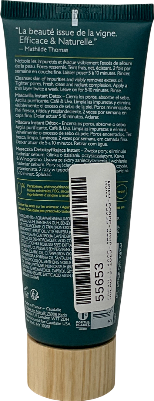 Caudalie Instant Detox Mask 75ml