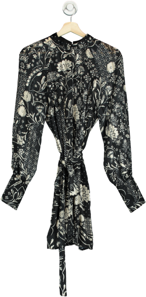 Friends Like These Millie Mackintosh Black Floral Dress UK S