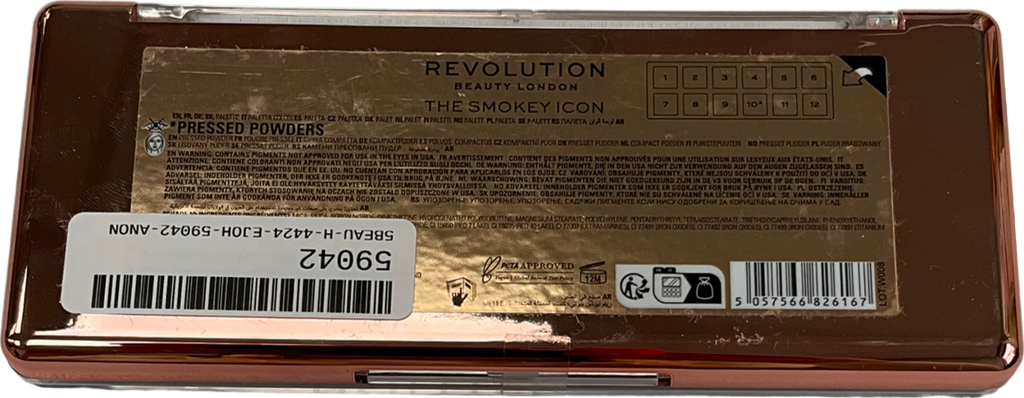 Revolution The Smokey Icon Eyeshadow Palette The Smokey Icon One size
