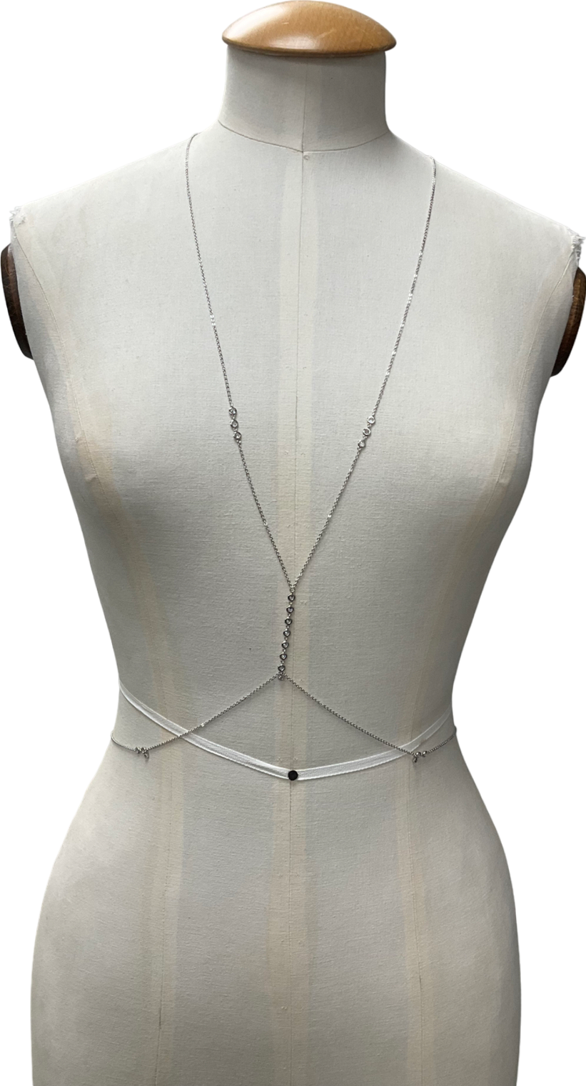 Lili claspe Silver Anais Body Chain