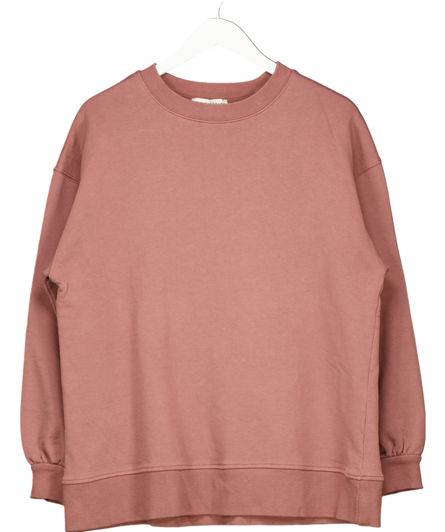 WAT. THE BRAND Brown Relaxed Oversize Fit Sweatshirt UK 8