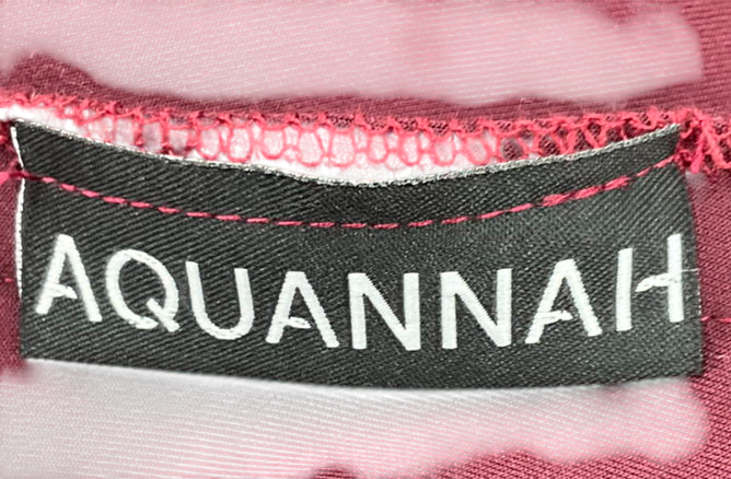 Aquannah Purple Darby Jumpsuit (dark Wine) UK S