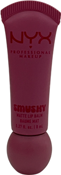 NYX Smushy, Matte Lip Balm, Soft Diffused Colour Swipe Sesh 8ml