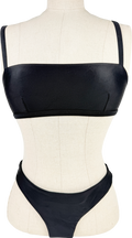 Matteau Black Adjustable-strap Bikini UK 8