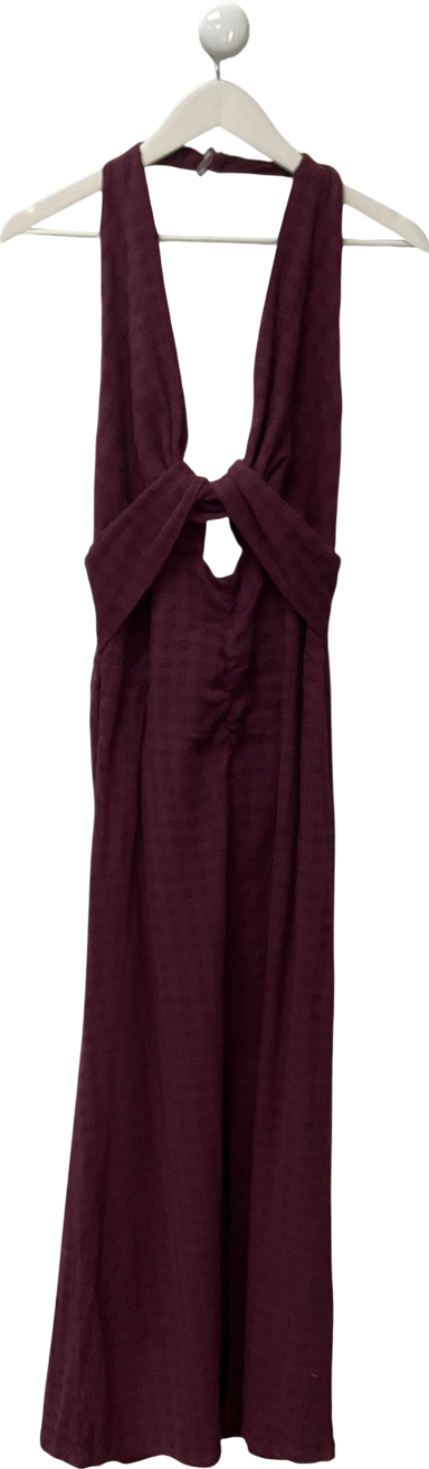 Free People Purple Endless Summer Maxi Dress UK L