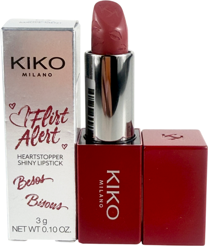 Kiko Flirt Alert Heartstopper Shiny Lipstick 3 Gimme A Mauve Ment 3g