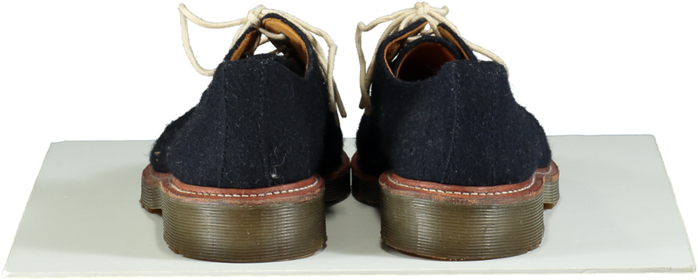 Dr Martens Navy Blue Suede Leather Lester Shoes UK 9