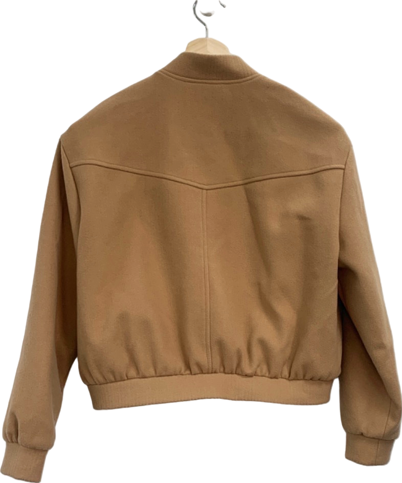 Brown Bomber Jacket UK S