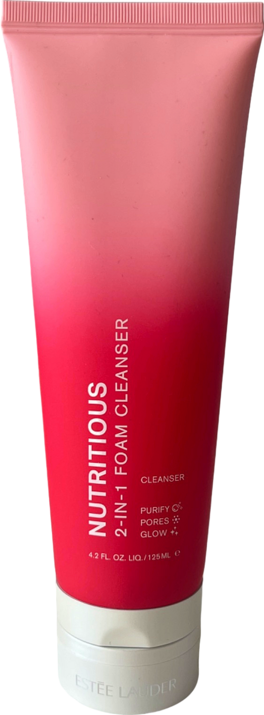 Estee Lauder Nutritious Super-Pomegranate Radiant Energy 2-in-1 Cleansing Foam No Shade 125ml