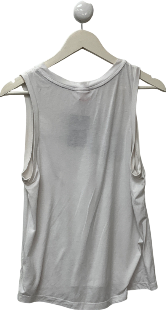 Nike White Muscle Tank Top UK M