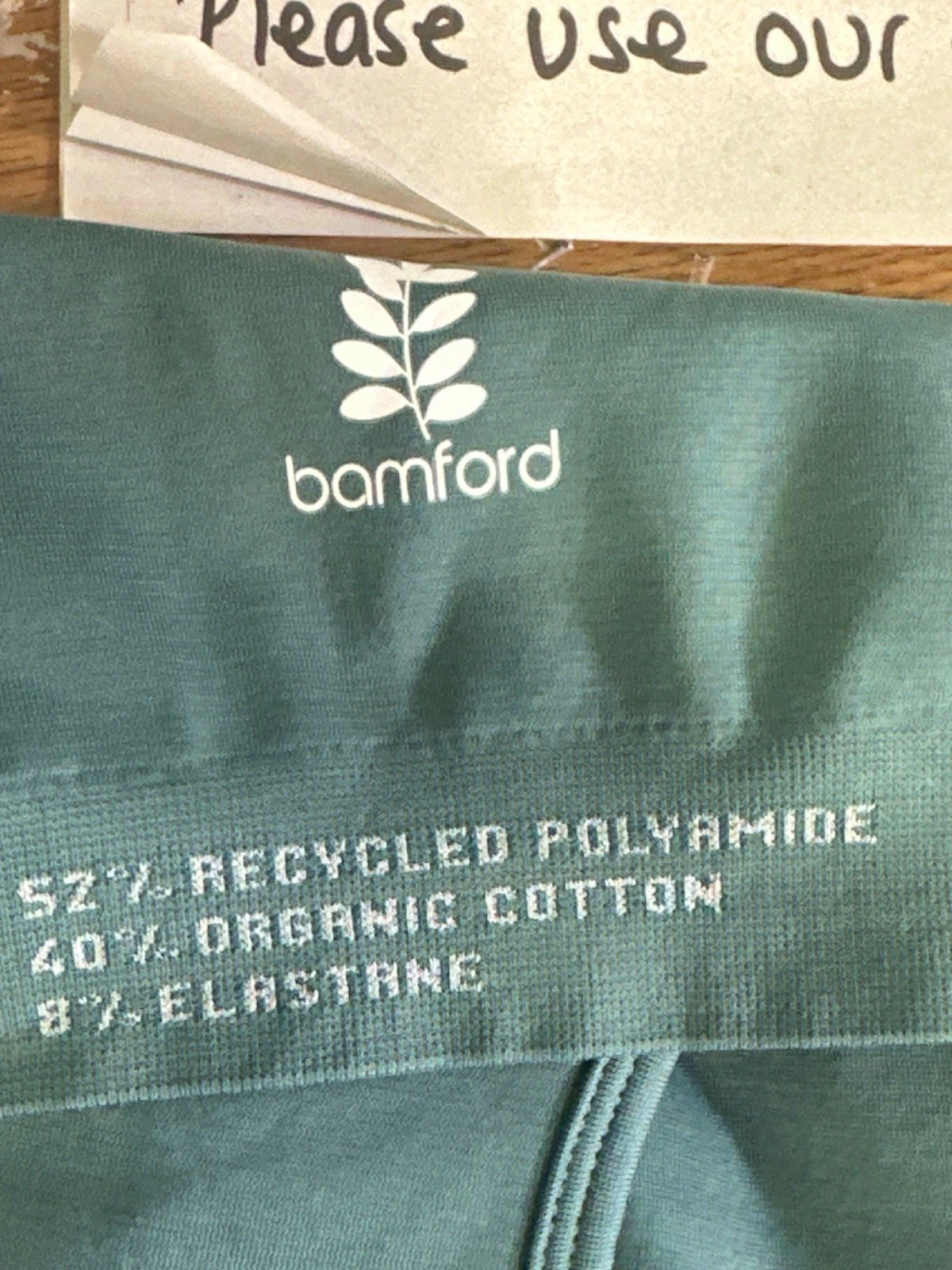 Bamford Green Cropped Tank Leggings Set UK S