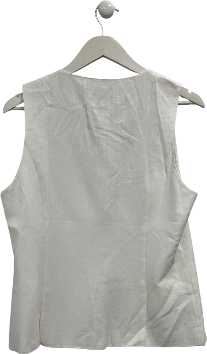 White Fox White At The Races Vest UK XL