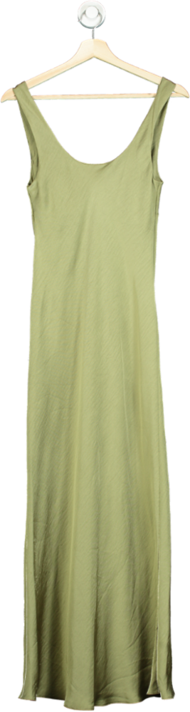 Cambra Styles Olive Green Maxi Dress UK 8