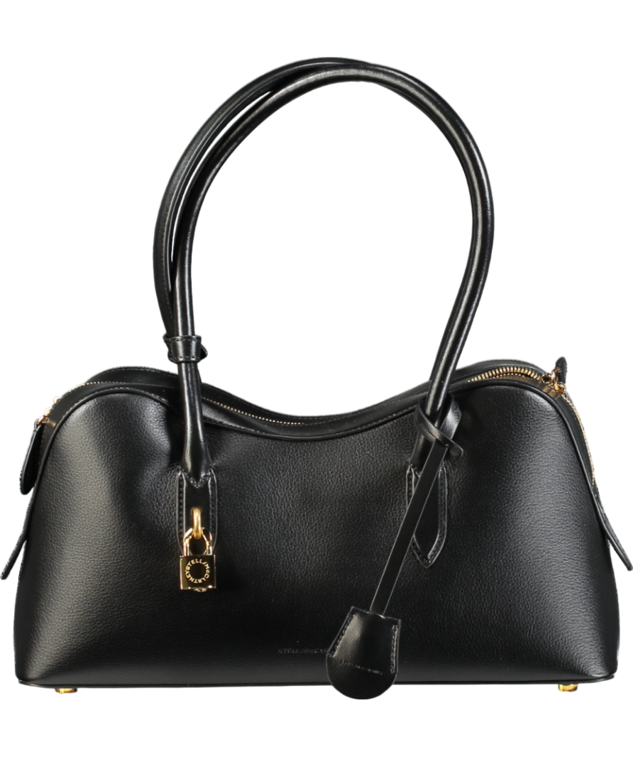 Stella McCartney Black Ryder Vegan Leather Shoulder Bag