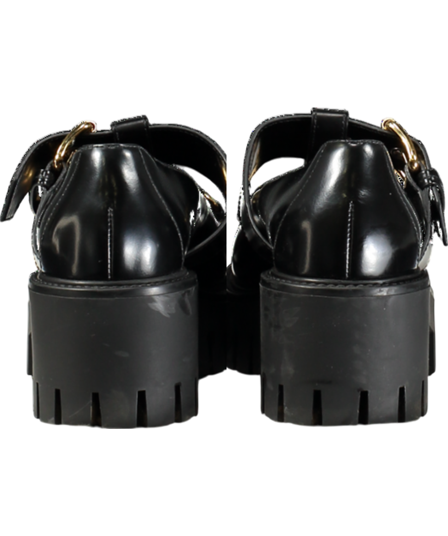 GUCCI Black Horsebit Leather Mary Jane Shoes UK 2 EU 35 👠