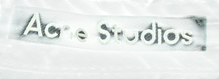 Acne Studios Black Face Cotton Baseball Cap One Size