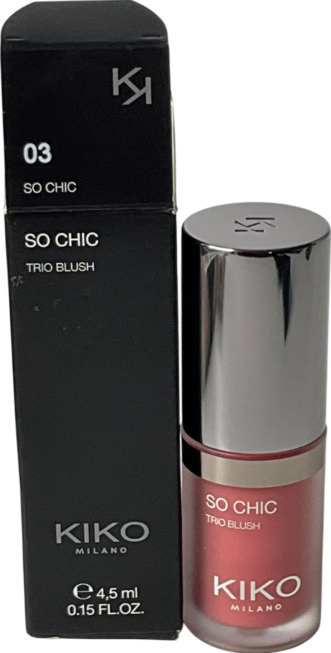 kiko So Chic Trio Blush 03 4.5ml