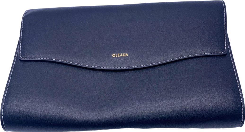 Oleada Black Clutch Bag