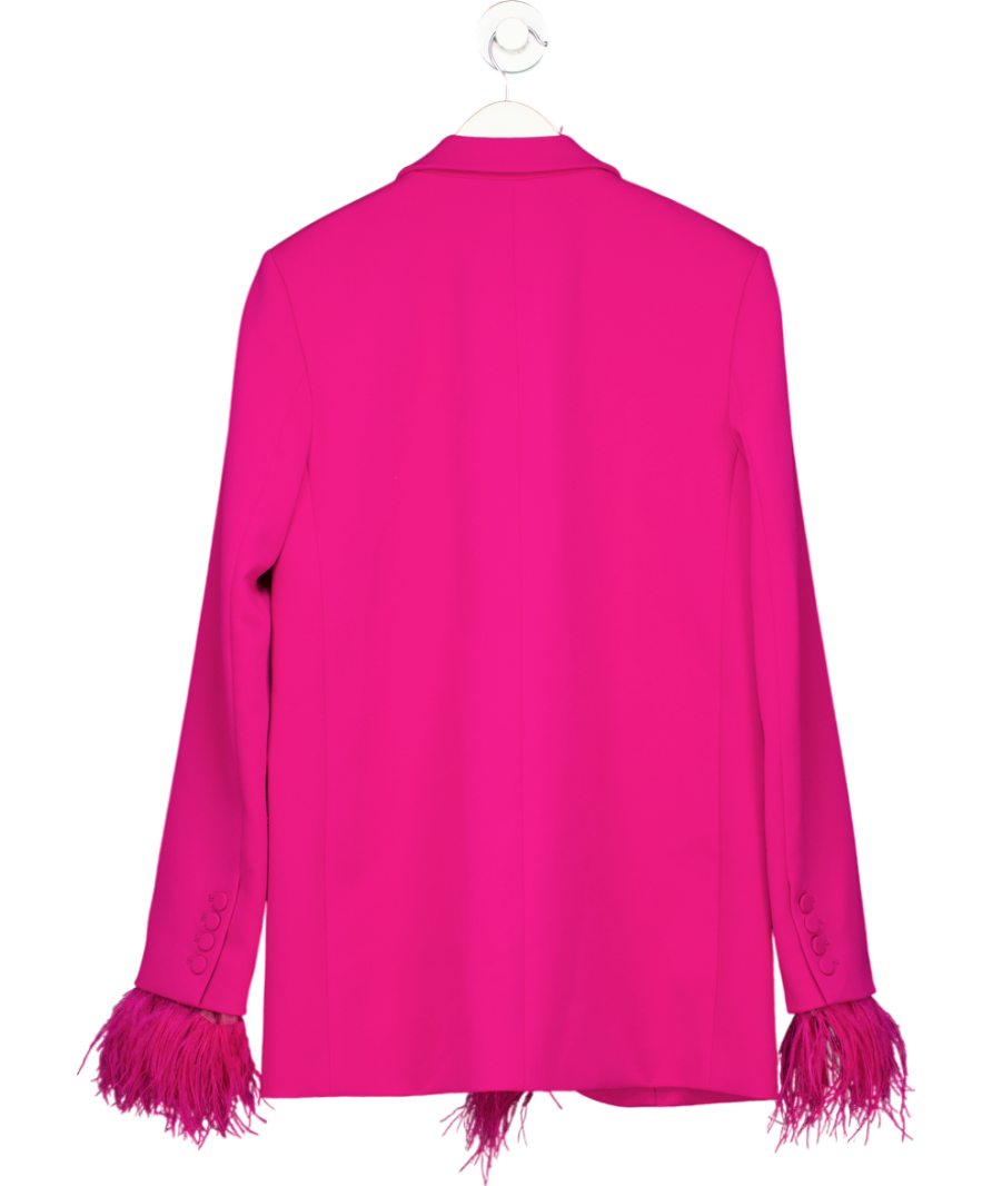Michael Kors Pink Feather Mensy Blazer UK 6