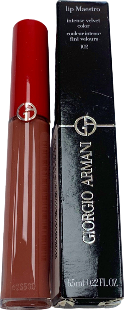 Giorgio Armani Lip Maestro Intense Velvet Color Sandstone 102 6.5ml