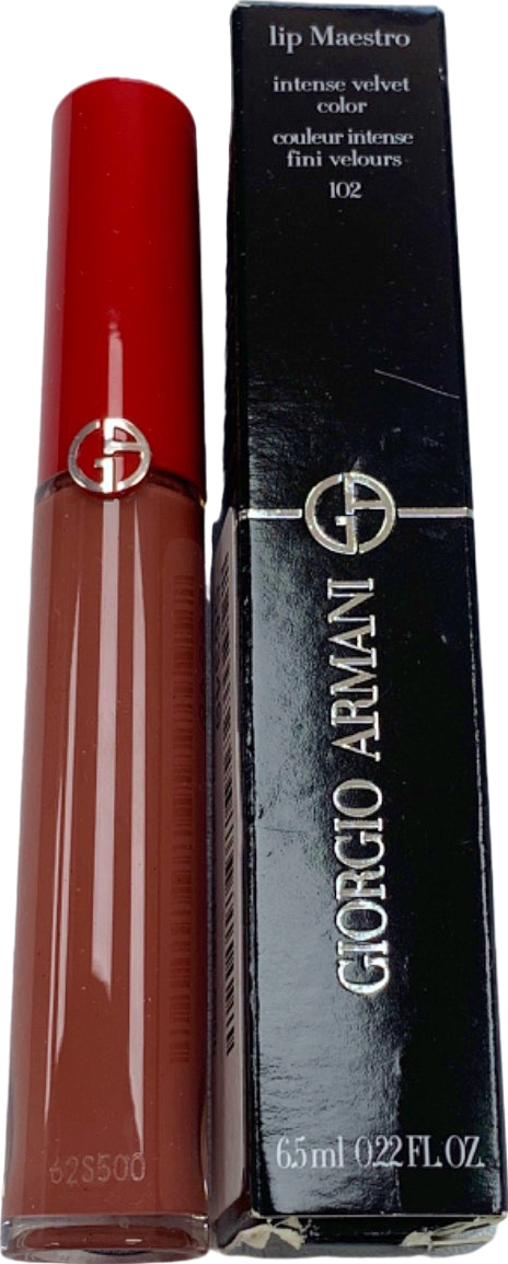 Giorgio Armani Lip Maestro Intense Velvet Color Sandstone 102 6.5ml