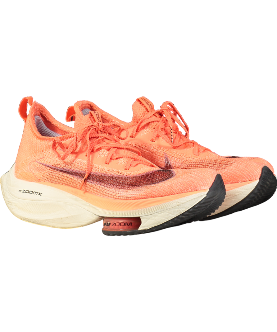 Nike Orange Black Air Zoom Alphafly Trainers UK 6 EU 39 👠