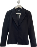 MANGO Black Suit Jacket With Buttons UK S