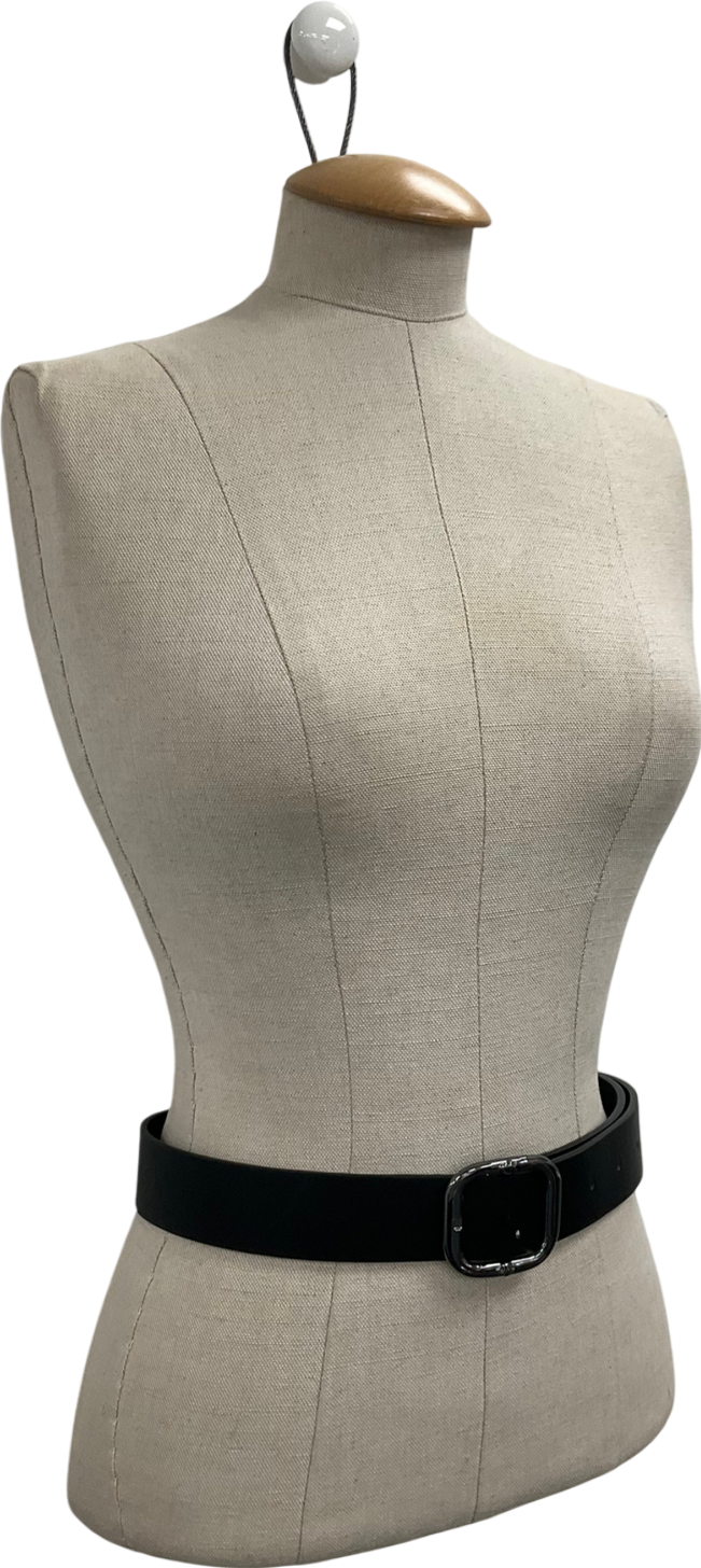 Goelia Black Buckle Belt UK M