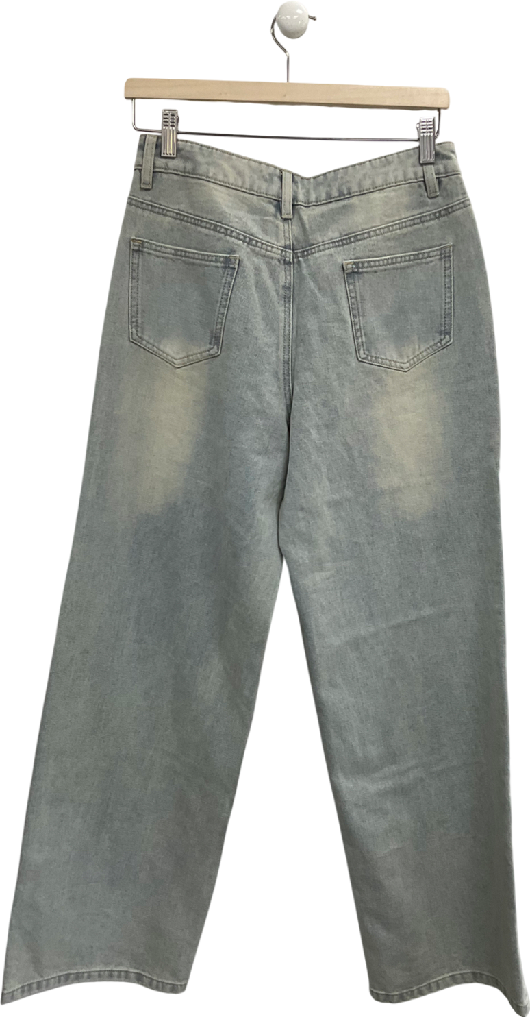 Peppermayo Blue Keanna Low Rise Denim Jeans UK 8