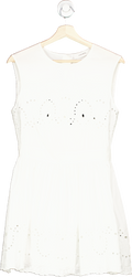 Lover White Eyelet Dress UK 12