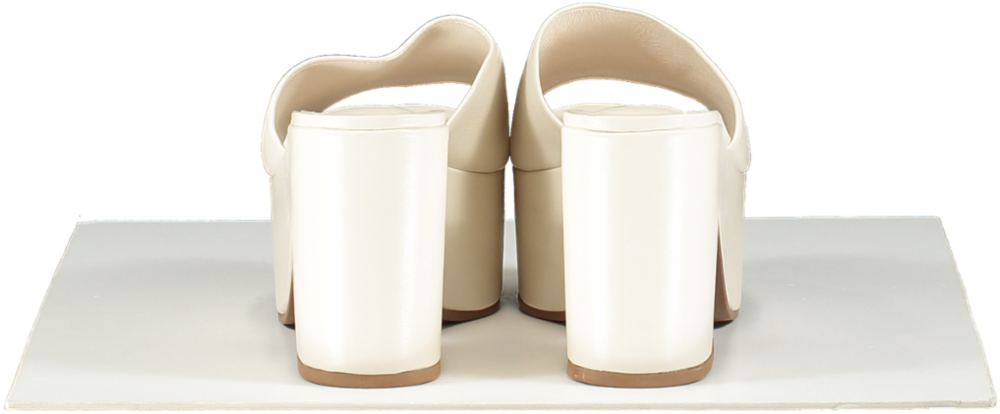 Larroude Cream The Miso Platform Sandals UK 5 EU 38 👠