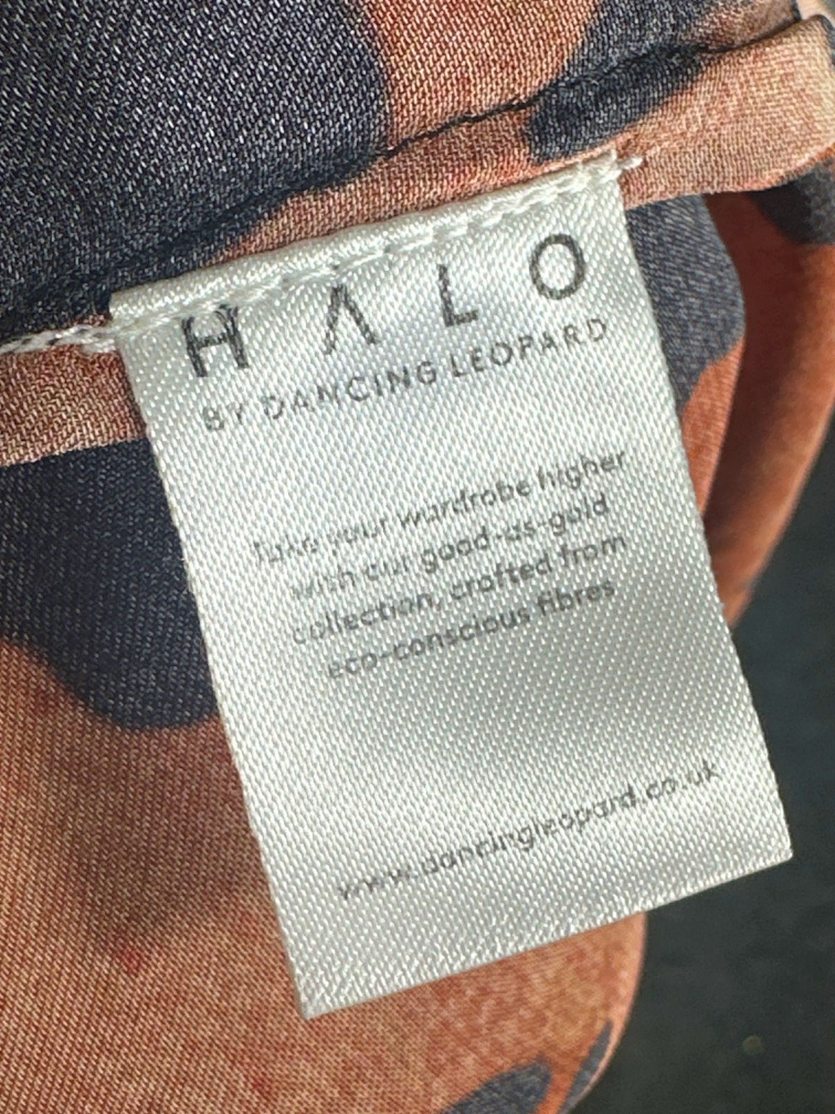 Halo by Dancing Leopard Leopard Print Kimono UK 10