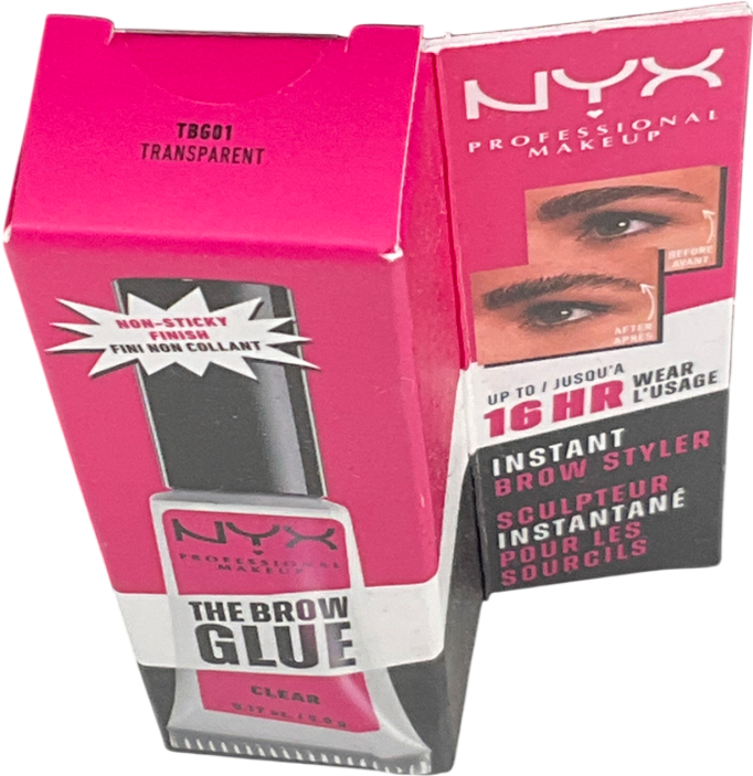 NYX The Brow Glue Instant Brow Styler Clear 5 g
