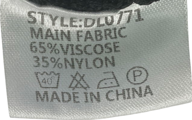 By Dyln Black Knitted Mini Shorts UK M