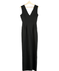 Next Black Bow Back Detail Jumpsuit UK 6