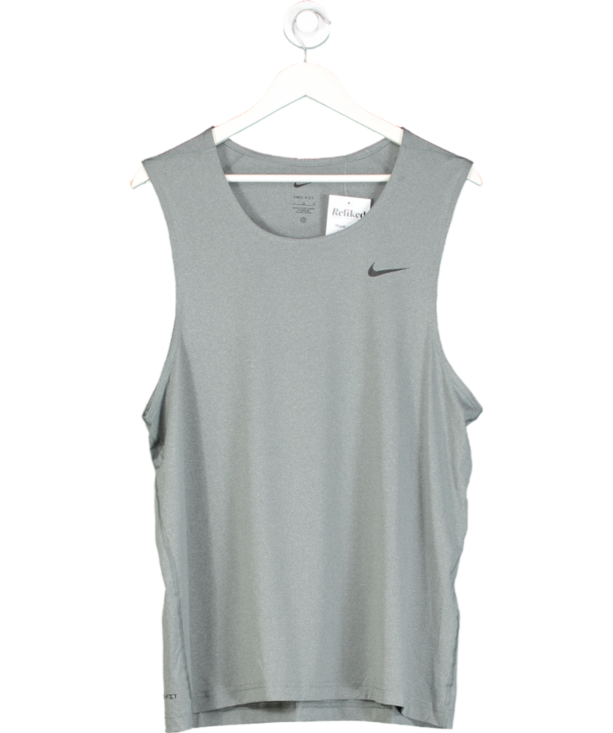 Nike Grey Dri-fit Legend Training Vest Top UK L