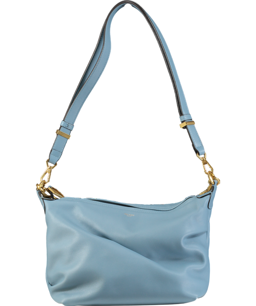 Jimmy Choo Blue ‘diamond’ Leather Hobo Shoulder Bag