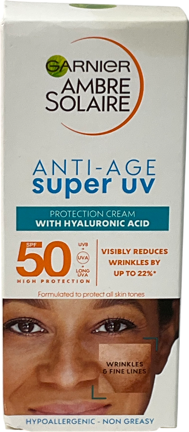 Garnier Anti-age Super Uv Face Protection Spf50 Cream 50ml