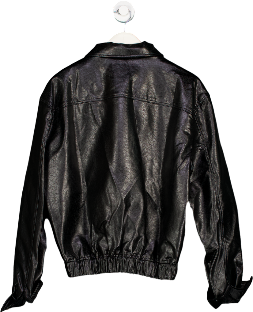Beaumont Studios Black Leather Jacket UK L